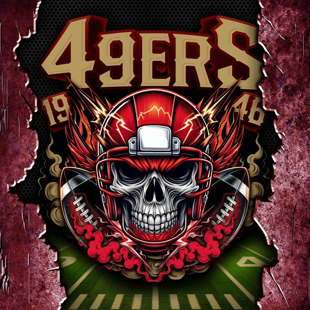 Customized 49ers 20oz tumbler